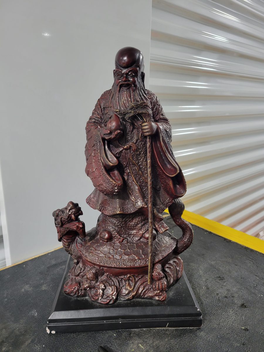 Chinese-Style Figure Sculpture