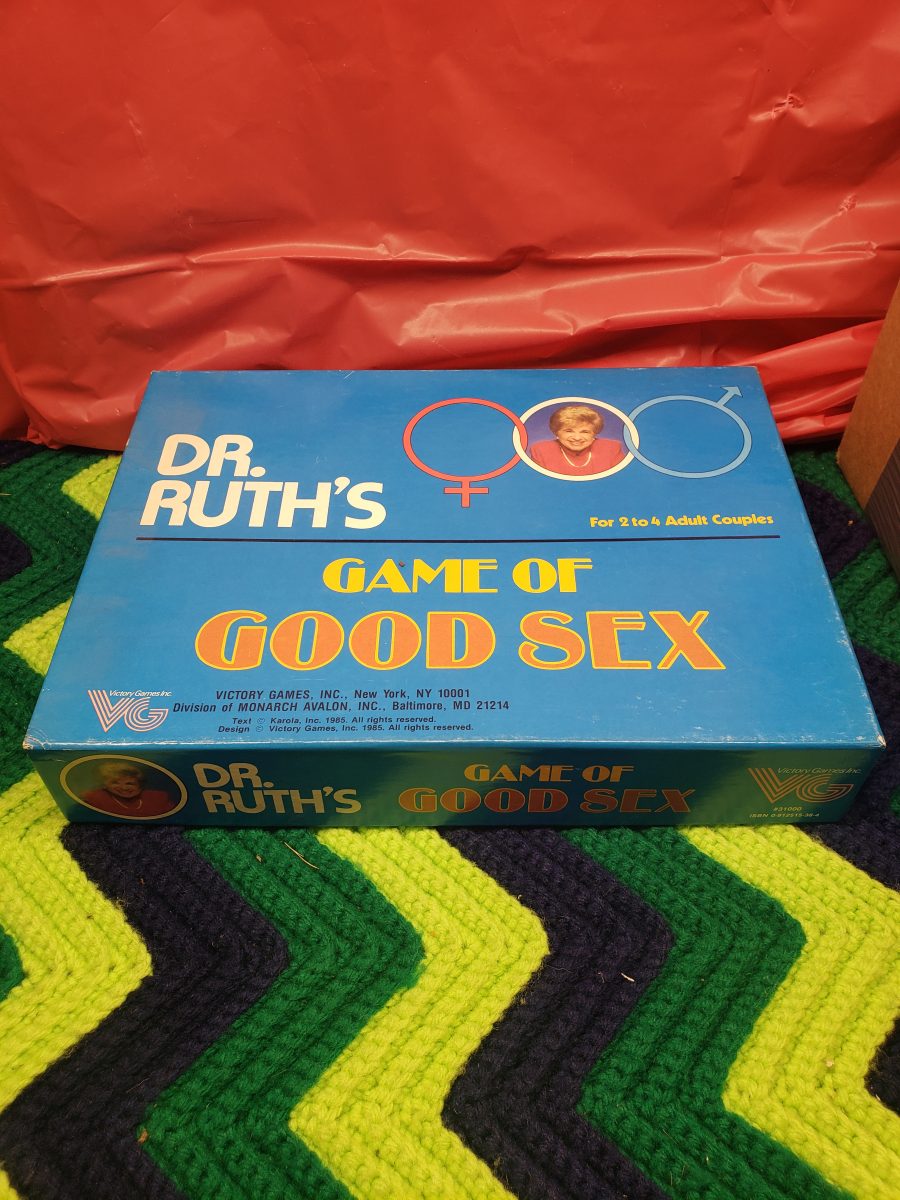 Dr. Ruth's Game of Good Sex - Adult Board Game (1985)