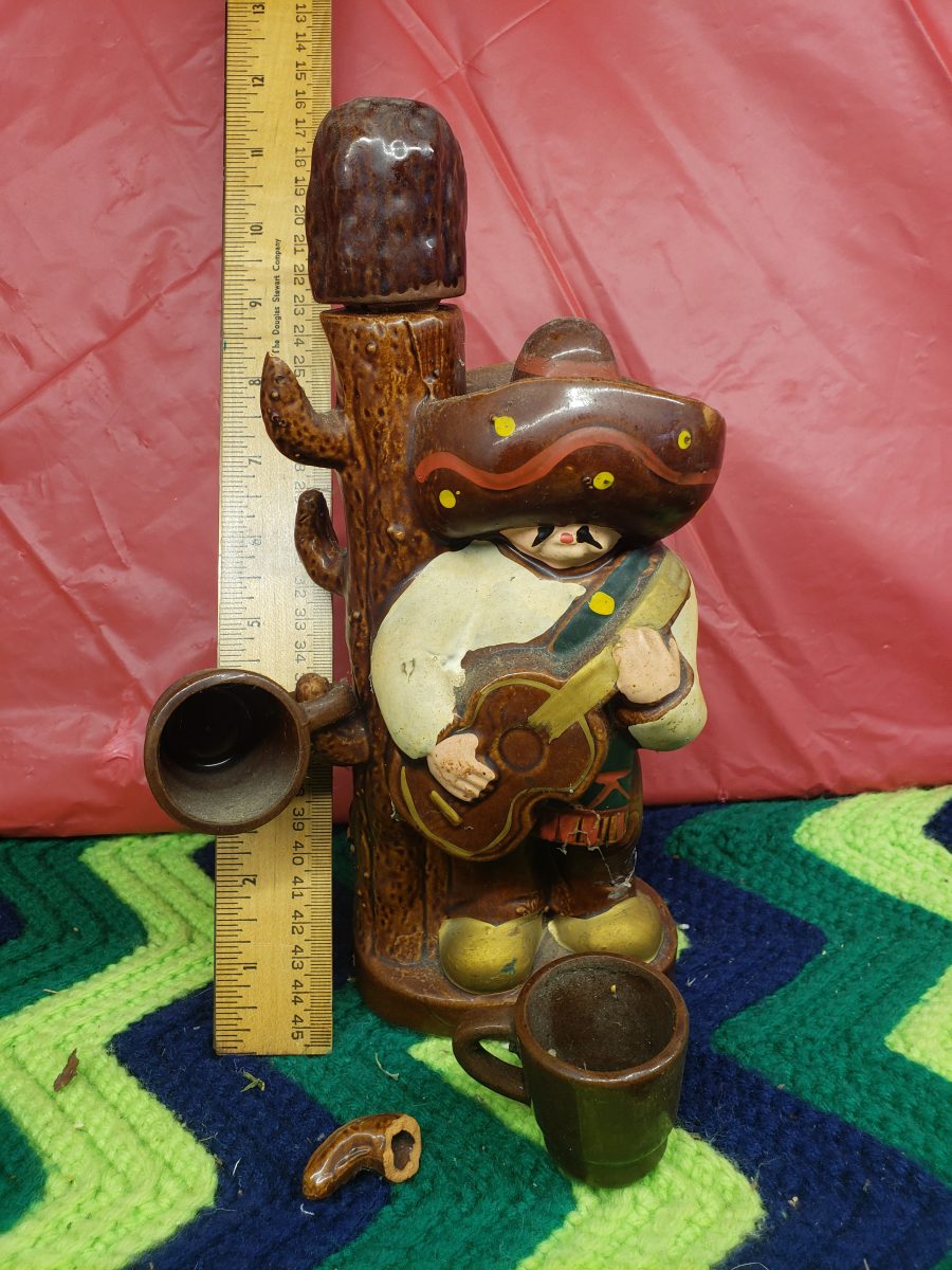 Alcohol / Liquor Decanter : Mexican Vintage Antique