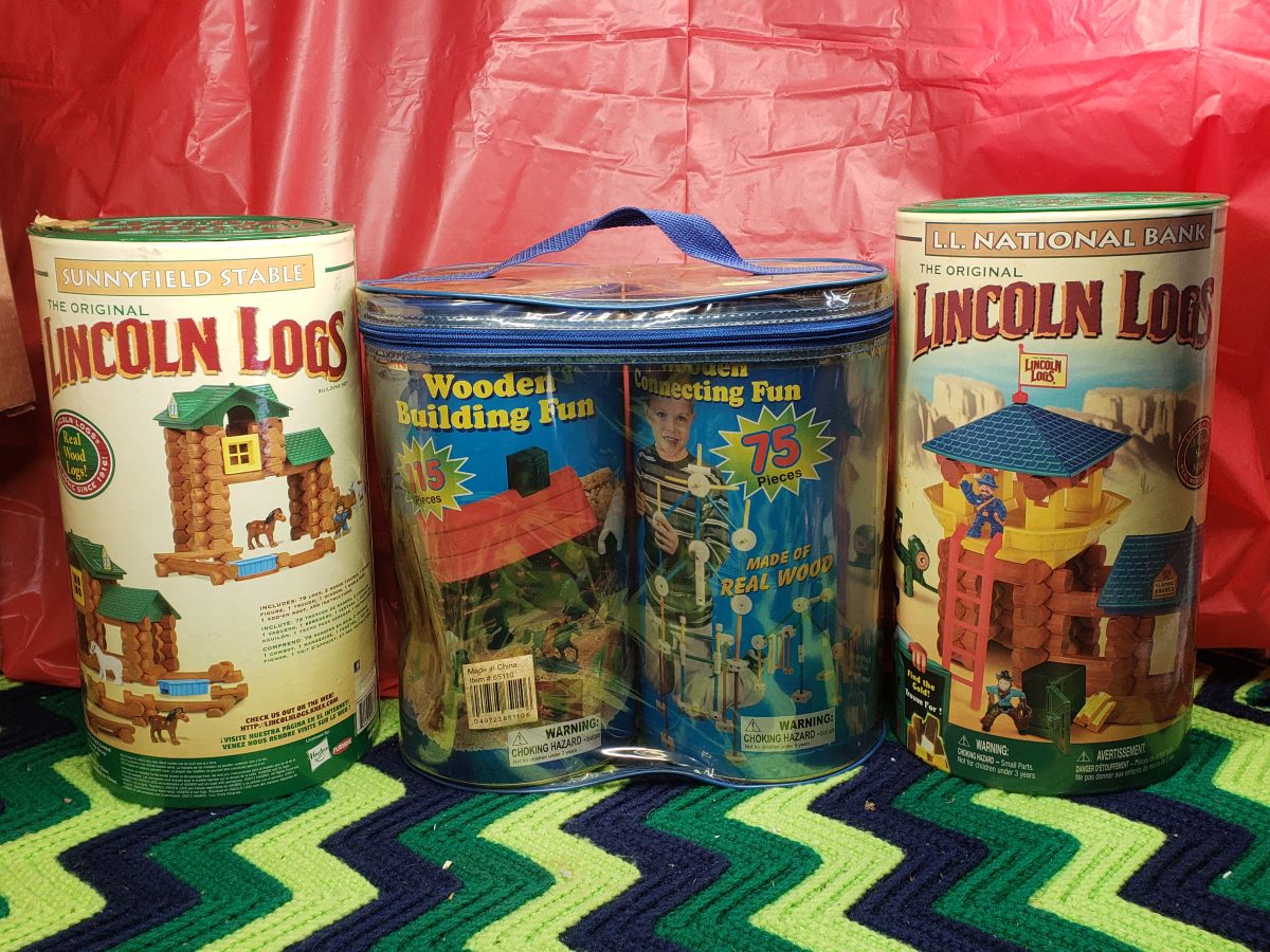 Lincoln Logs Building Set Collection