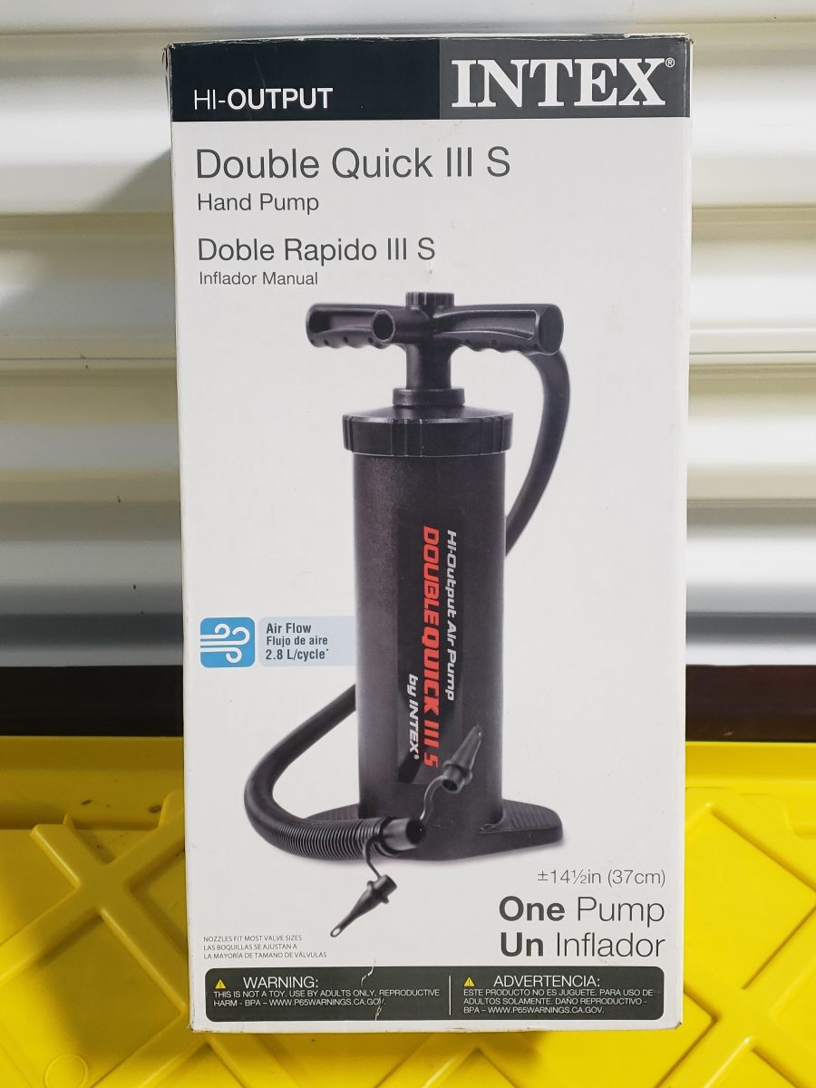 INTEX Double Quick III S Hand Pump - Model 68605