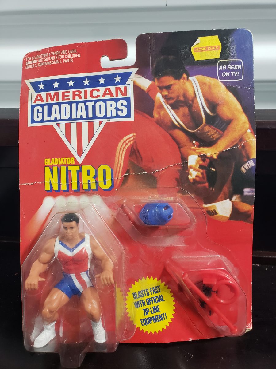 American Gladiators "Gladiator Nitro" Action Figure - Vintage 1991