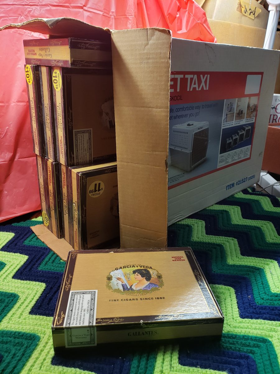 Cigar Collection - Empty Vintage Garcia y Vega Boxes