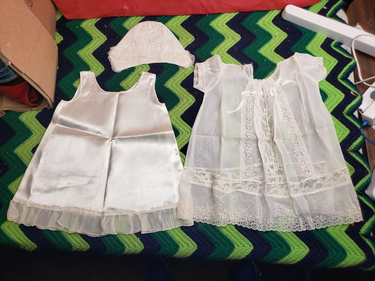 Vintage Baby Christening Outfit Set