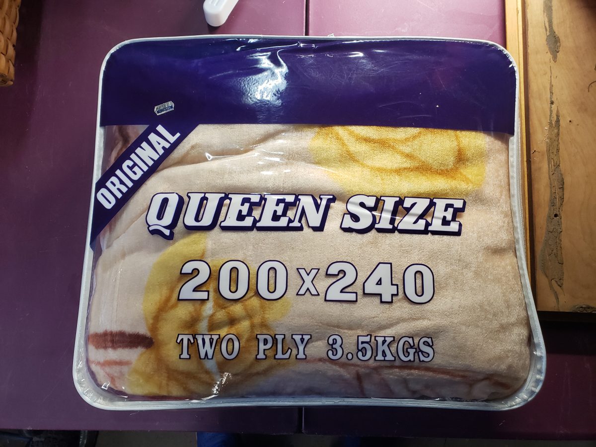 Queen Size Two-Ply Blanket - Tiger Wind Brand