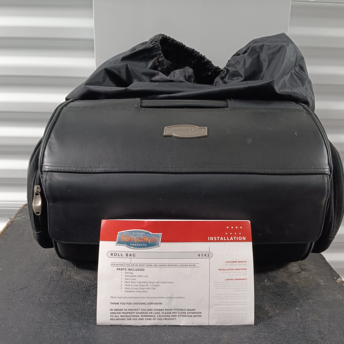 Küryakyn Motorcycle Roll Bag - Model 4142