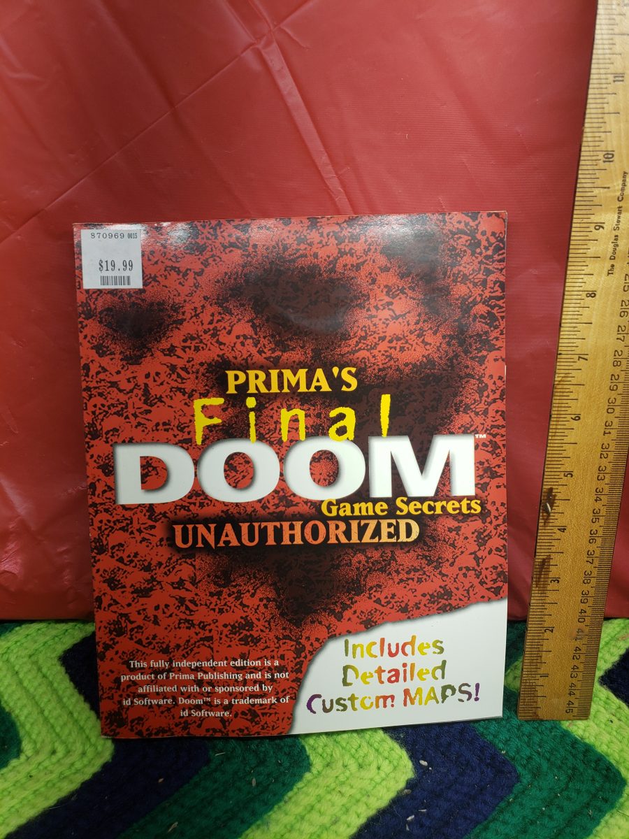 Prima's Final DOOM Game Secrets Player's Guide Book