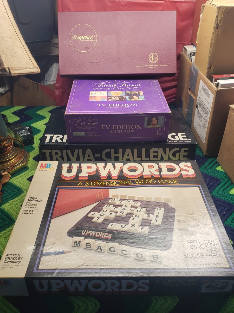 4 Vintage Board Games - Brain Teaser Types