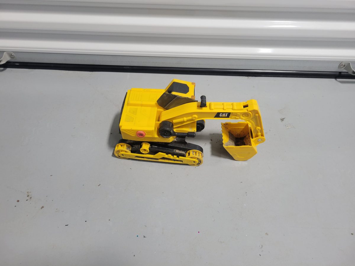 Toy Construction Vehicle Set - CAT and Tonka Models