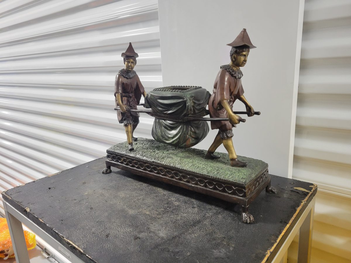Cast Bronze Metal Sculpture