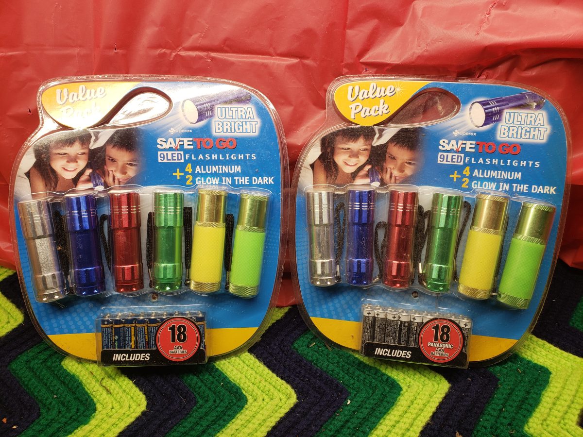 Ultra Bright Safe To Go LED Flashlight Value Packs (Set of 2)