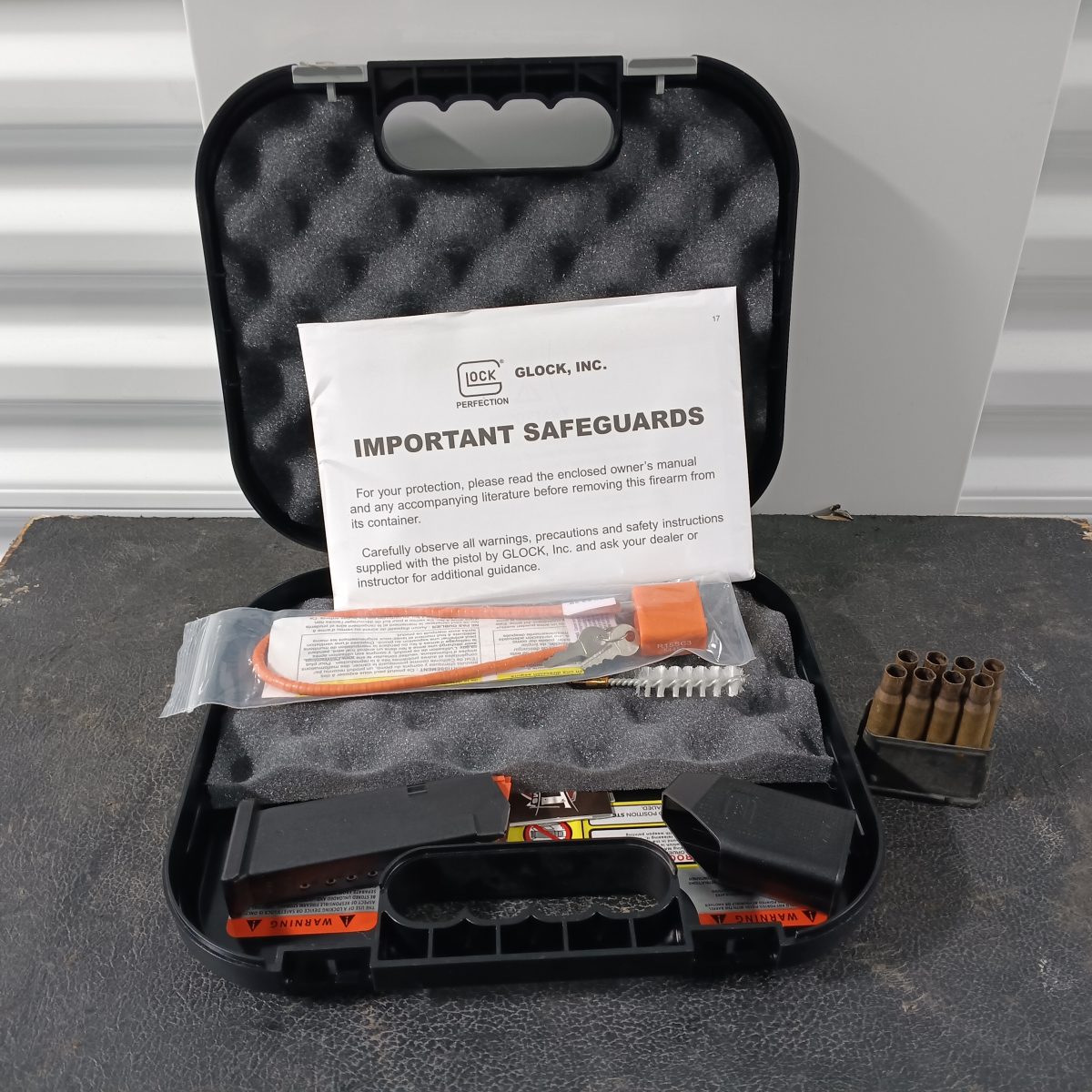 Glock Gun Lock & Hard Case