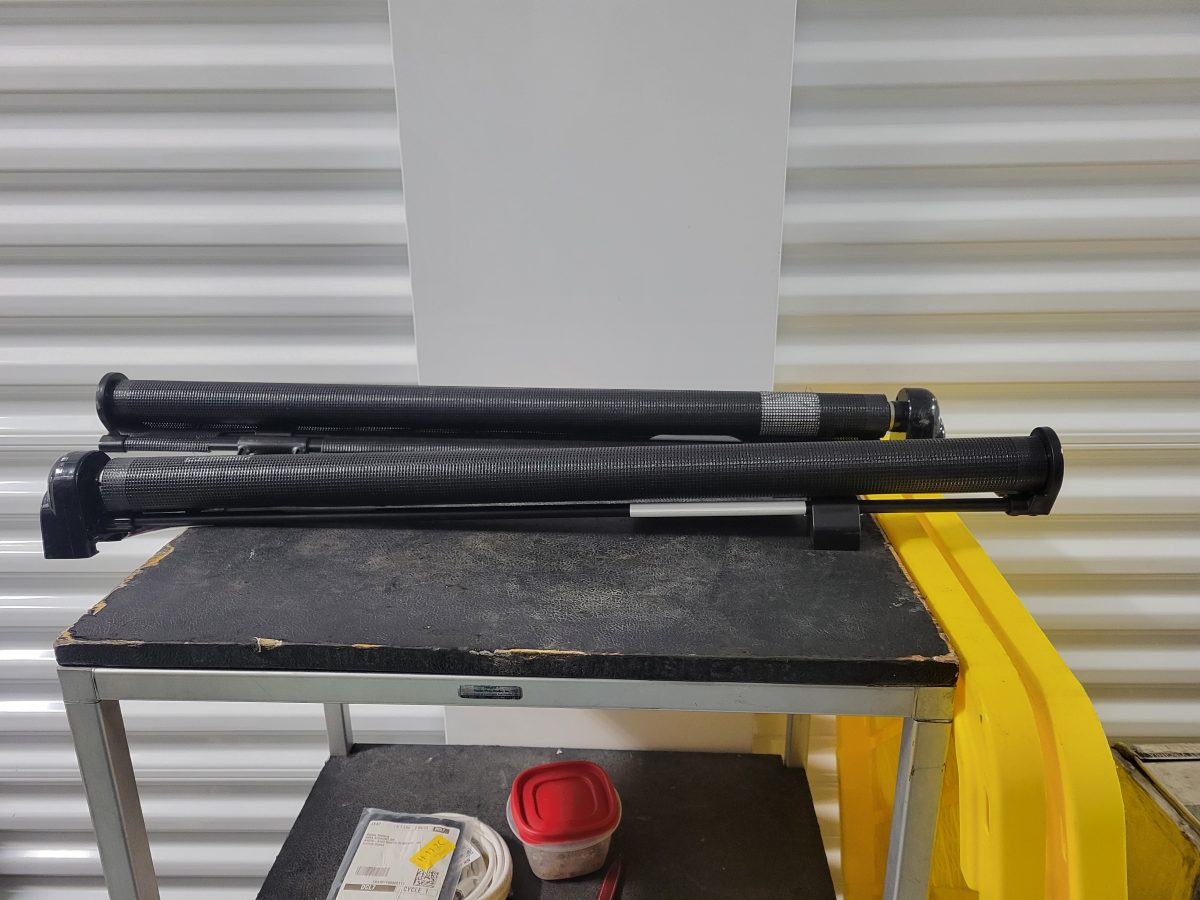 Black Mesh Baby Gates (need wall mounts)
