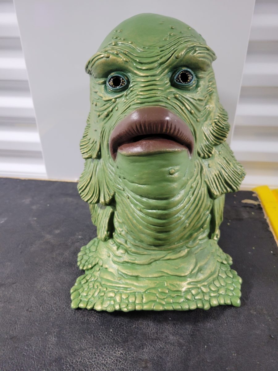 Creature From The Black Lagoon and Beetlejuice Movie Masks