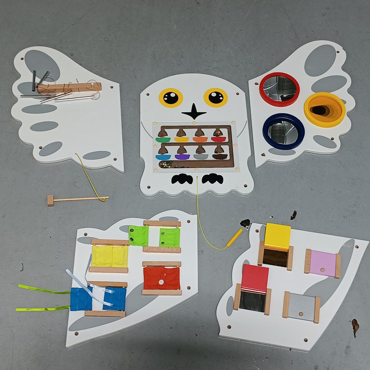 Children's Educational Sensory Play Boards - Set of 5