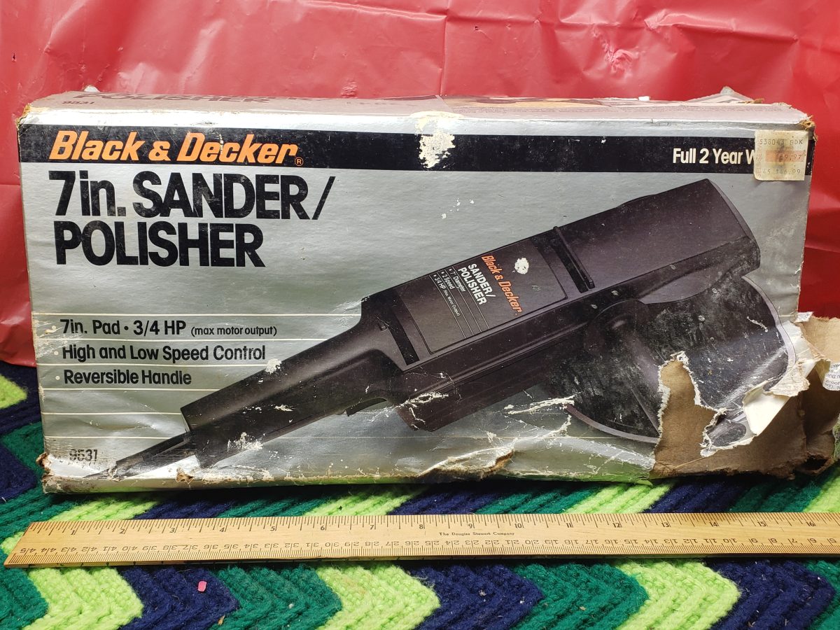 Black & Decker 7-inch Sander/Polisher - Model 9631