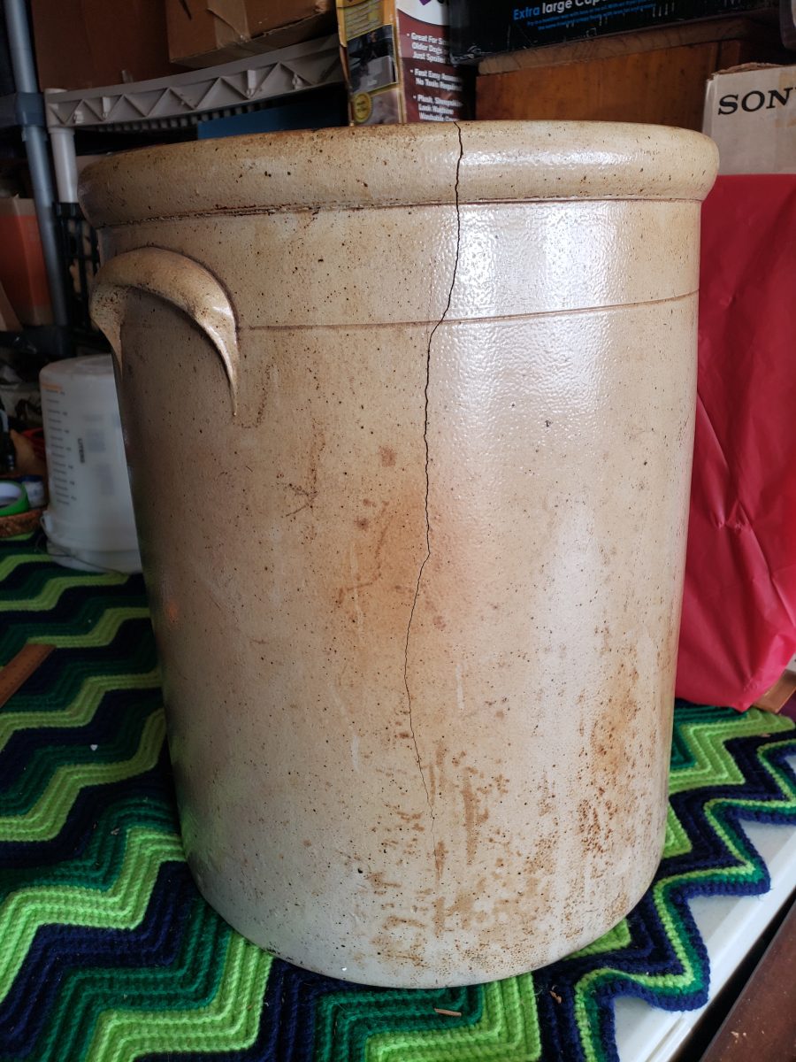 Large Ceramic Crock or Storage Vessel*