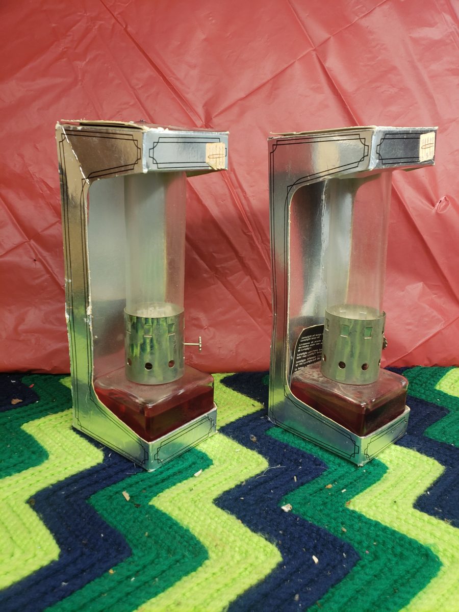 Oil Lamps - Set of 2
