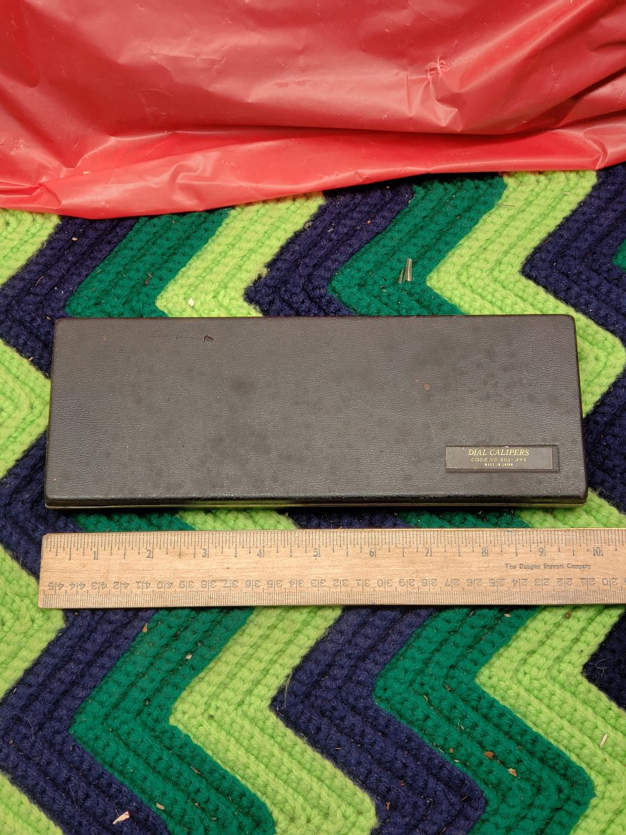 Mitutoyo Dial Caliper with Case