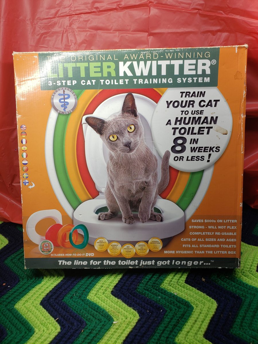LitterKwitter 3-Step Cat Toilet Training System Complete in Box