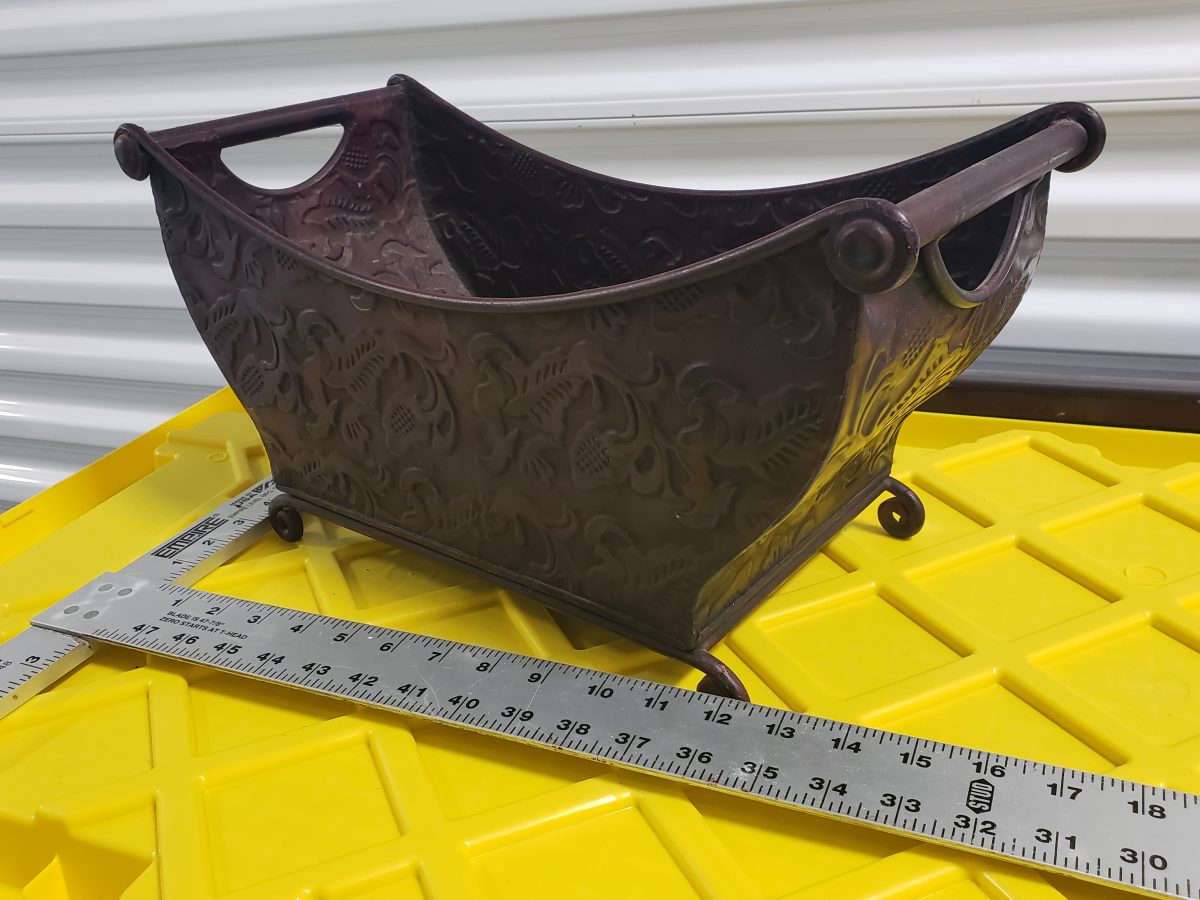 Decorative Cast Iron Planter/Container