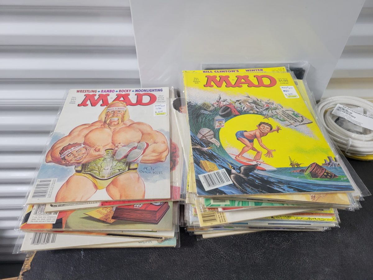 mad TV lot of magazines from 83 through 97