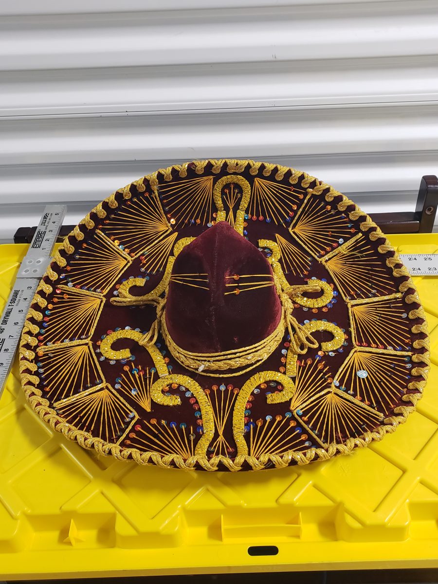 Mexican Charro Sombrero - Traditional Mariachi Hat